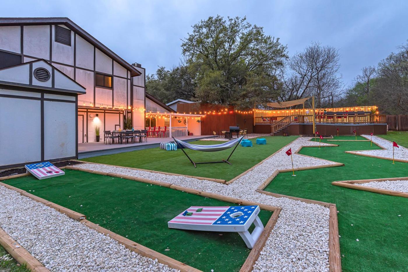 Pool, Gameroom & Minigolf Enchanting Texas Home San Antonio Buitenkant foto