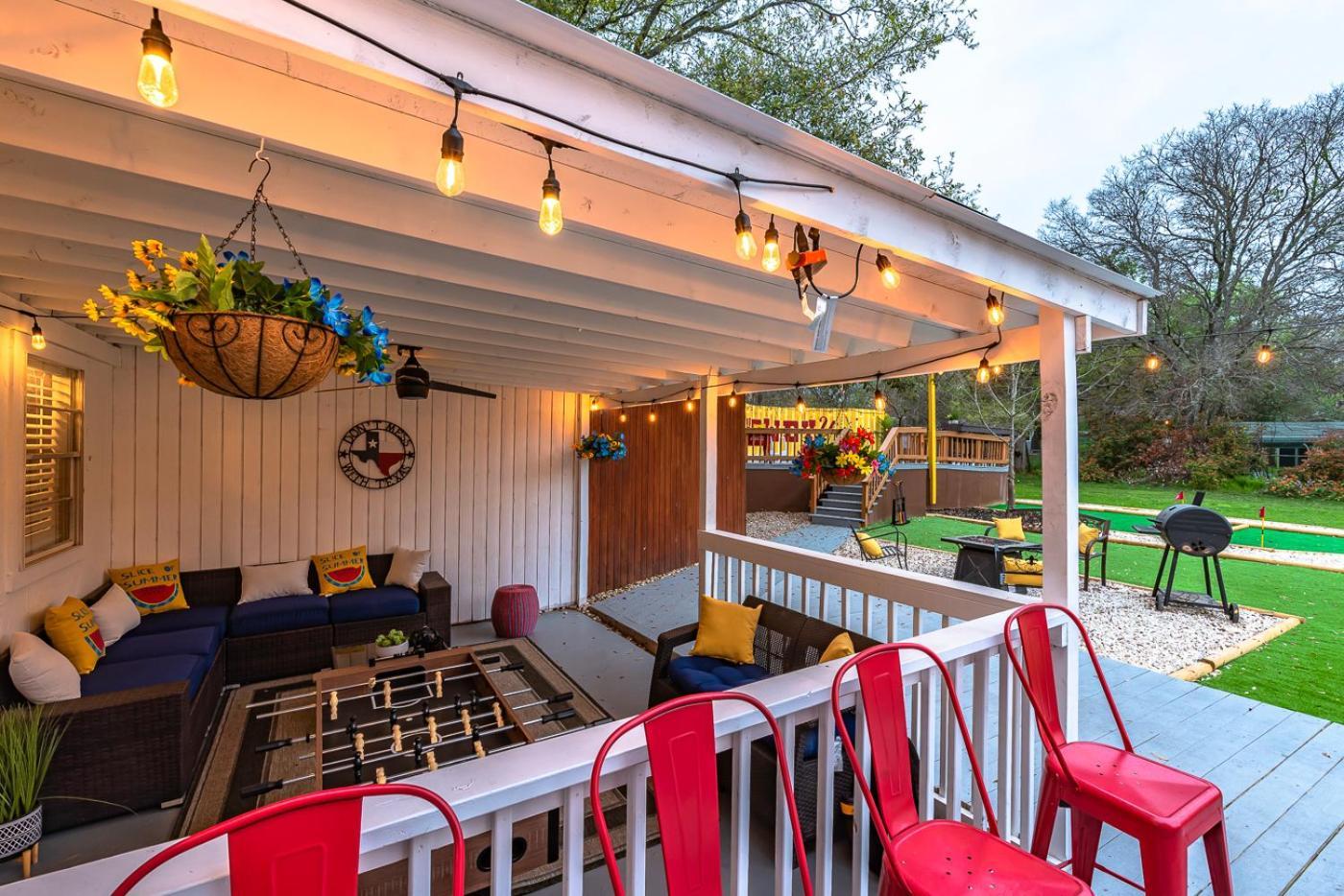 Pool, Gameroom & Minigolf Enchanting Texas Home San Antonio Buitenkant foto